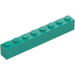 LEGO Dark Turquoise Brick 1 x 8 (3008)