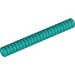 LEGO Dark Turquoise Corrugated Hose 6.4 cm (8 Studs) (22516 / 23039)