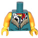 LEGO Dark Turquoise Cowboy Torso (973)