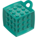 LEGO Тъмен тюркоаз Cube 3 x 3 x 3 с Пръстен (69182)