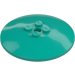 LEGO Dark Turquoise Dish 6 x 6 (35327 / 44375)