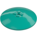 LEGO Dark Turquoise Dish 8 x 8 (3961 / 18859)