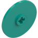 LEGO Dark Turquoise Disk 3 x 3 (2723 / 52901)