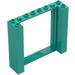 LEGO Dark Turquoise Door Frame 2 x 8 x 6 (80400)