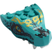 LEGO Dark Turquoise Dragon Head Upper Jaw with Gold Tribal Tattoos and Black Scales (71545 / 72362)