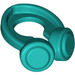 LEGO Donker Turquoise Headphones / Around Neck (66913 / 78135)