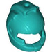 LEGO Donker Turquoise Helm met Light / Camera (22380)