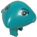 LEGO Dark Turquoise Martian Space Head with Plain Eyes (30529 / 84519)