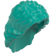 LEGO Dark Turquoise Mid-Length Wavy Hair with Center Parting (86398 / 90396)