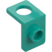 LEGO Dark Turquoise Neck Bracket with Stud with Thicker Back Wall (28974)