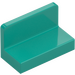 LEGO Donker turquoise Paneel 1 x 2 x 1 met afgeronde hoeken (4865 / 26169)