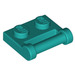 LEGO Turquoise foncé assiette 1 x 2 avec Côté Barre Manipuler (48336)