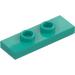 LEGO Donker turquoise Plaat 1 x 3 met 2 Noppen (34103)