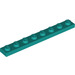 LEGO Donkere Turquoise Plaat 1 x 8 (3460)