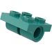LEGO Donker Turquoise Plaat 2 x 2 met Gaten (2817)