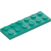 LEGO Dark Turquoise Plate 2 x 6 (3795)