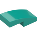 LEGO Dark Turquoise Slope 1 x 2 Curved (3593 / 11477)