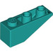 LEGO Dark Turquoise Slope 1 x 3 (25°) Inverted (4287)