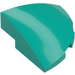 LEGO Dark Turquoise Slope 1 x 3 x 3 Curved Round Quarter  (76797)