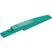 LEGO Dark Turquoise Slope 1 x 8 Curved with Plate 1 x 2 (13731 / 85970)