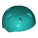 LEGO Donker Turquoise Sport Helm met Vent Gaten (46303)