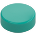 LEGO Turquoise Foncé Tuile 1 x 1 Rond (35381 / 98138)