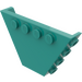 LEGO Dunkles Türkis Trapezoid Tipper Ende 6 x 4 mit Bolzen (30022)