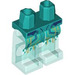 LEGO Donker turquoise Vision met Donker turquoise Pak Minifiguur Heupen en benen (73200 / 103702)