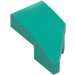 LEGO Dark Turquoise Wedge 1 x 2 Left (29120)