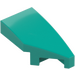 LEGO Dark Turquoise Wedge 1 x 2 Right (29119)