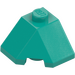 LEGO Dark Turquoise Wedge 2 x 2 (45°) Corner (13548)