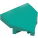 LEGO Dark Turquoise Wedge 2 x 2 x 0.7 with Point (45°) (66956)