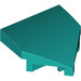 LEGO Dark Turquoise Wedge 2 x 2 x 0.7 with Point (45°) (66956)