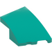 LEGO Dark Turquoise Wedge 2 x 3 Right (80178)