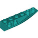 LEGO Dark Turquoise Wedge 2 x 6 Double Inverted Right (41764)