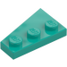 LEGO Dark Turquoise Wedge Plate 2 x 3 Wing Right  (43722)