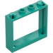 LEGO Dark Turquoise Window Frame 1 x 4 x 3 (60594)