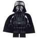 LEGO Darth Vader with White Head and Starched Cape with Printed Arms (Smile) Minifigure