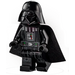 LEGO Darth Vader with White Head and Starched Cape with Printed Back Minifigure