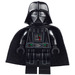 LEGO Darth Vader with White Head and Stretchable Cape with Printed Arms (Smile) Minifigure