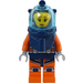 LEGO Deep Sea Diver with Helmet - Female Minifigure