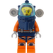 LEGO Deep Sea Diver with Helmet with Air Tanks - Female Minifigure