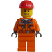 LEGO Demolition Driller Driver minifiguur