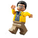LEGO Dennis Nedry Minifigur