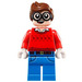 LEGO Dick Grayson with Red Sweater and Glasses Minifigure