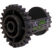 LEGO Differential Tandwiel Casing met Tanks en Bolts (Rechtsaf) Sticker (6573)