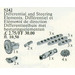 LEGO Differential Housing und Steering Elements 5242
