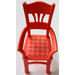LEGO Dining Table Chair met Plaid Stoel Sticker (6925)