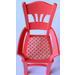 LEGO Dining Table Chair with Wicker Seat Sticker (6925)