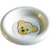 LEGO Dinner Plate with Teddy Bear Sticker (6256)